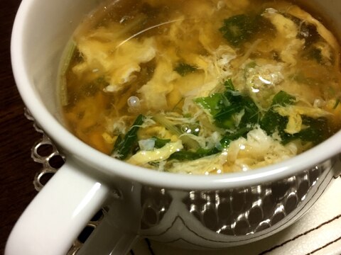 【糖質オフ】簡単たまごスープ☆
